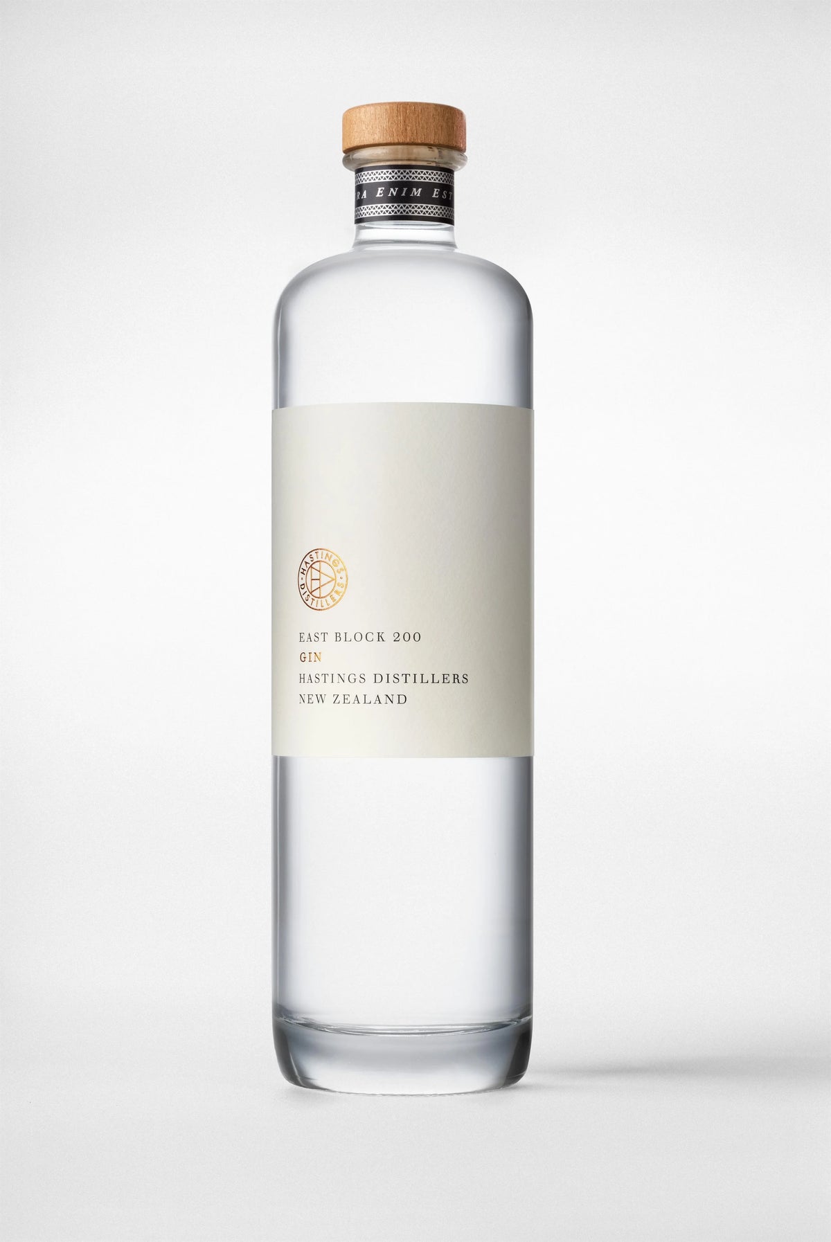 Hastings Distillers East Block Gin bottle, Hawke's Bay gin