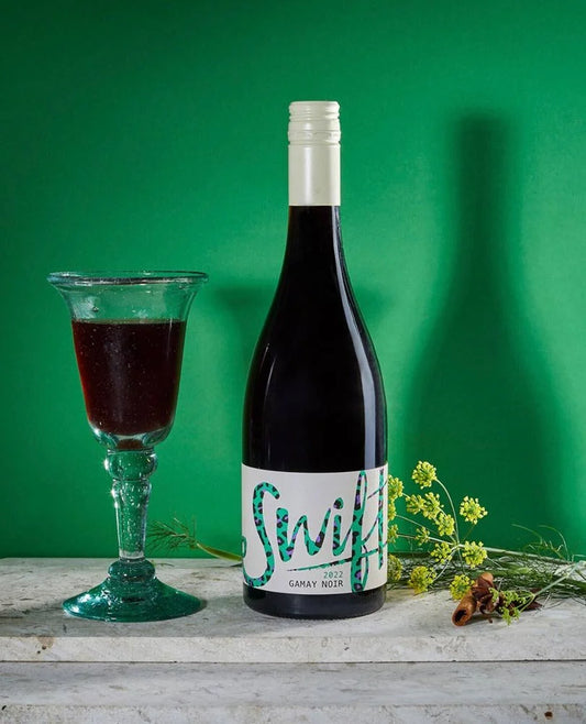 Swift Gamay Noir included in the Swift bouquet and wine bundle