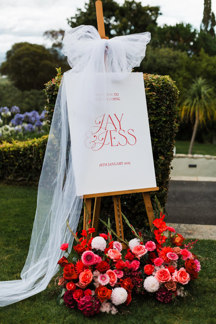 Jessie + Jay wedding flowers by Pom Pom Florals