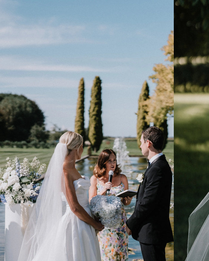 Kate + Ed wedding flowers by Pom Pom Florals