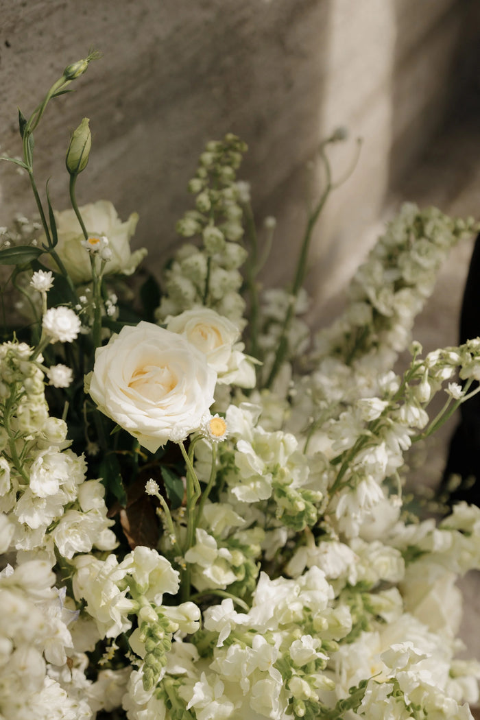 Margie + Ray wedding flowers by Pom Pom Florals