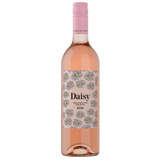 Squawking Magpie Daisy Rosé bottle