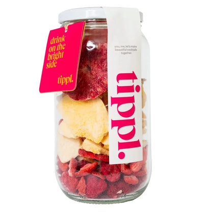 Tippl Rose Sangria cocktail infusion kit jar with dried fruit