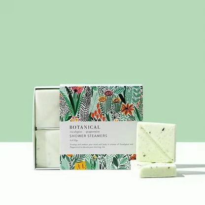 Botanical Skincare eucalyptus & peppermint shower steamers box