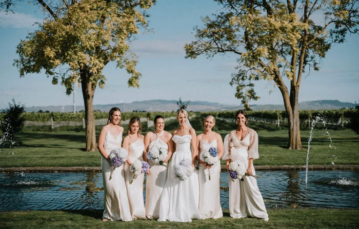 Kate + Ed wedding flowers by Pom Pom Florals