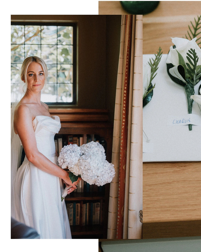 Kate + Ed wedding flowers by Pom Pom Florals