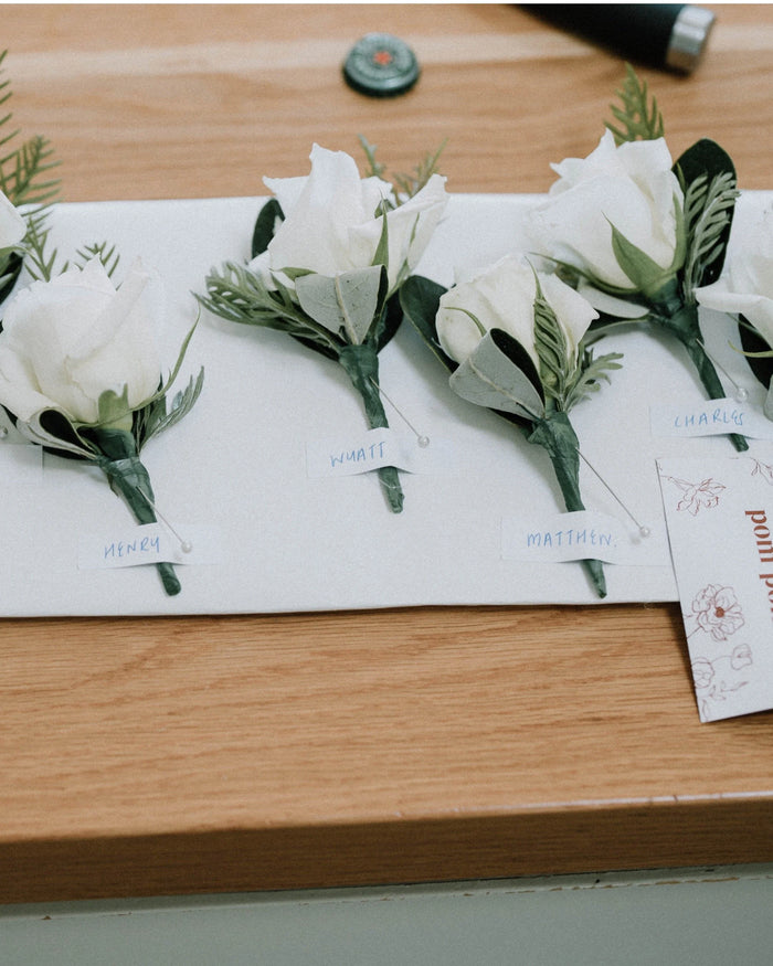 Kate + Ed wedding flowers by Pom Pom Florals